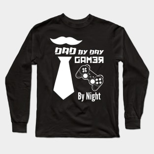 Funny Design For a Gamer Father for Father's Day Long Sleeve T-Shirt